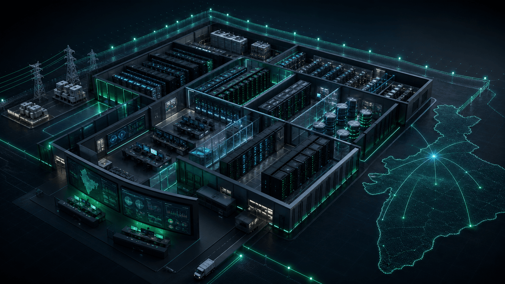 Sovereign private cloud architecture with isolated workloads, protected hosting and resilient infrastructure